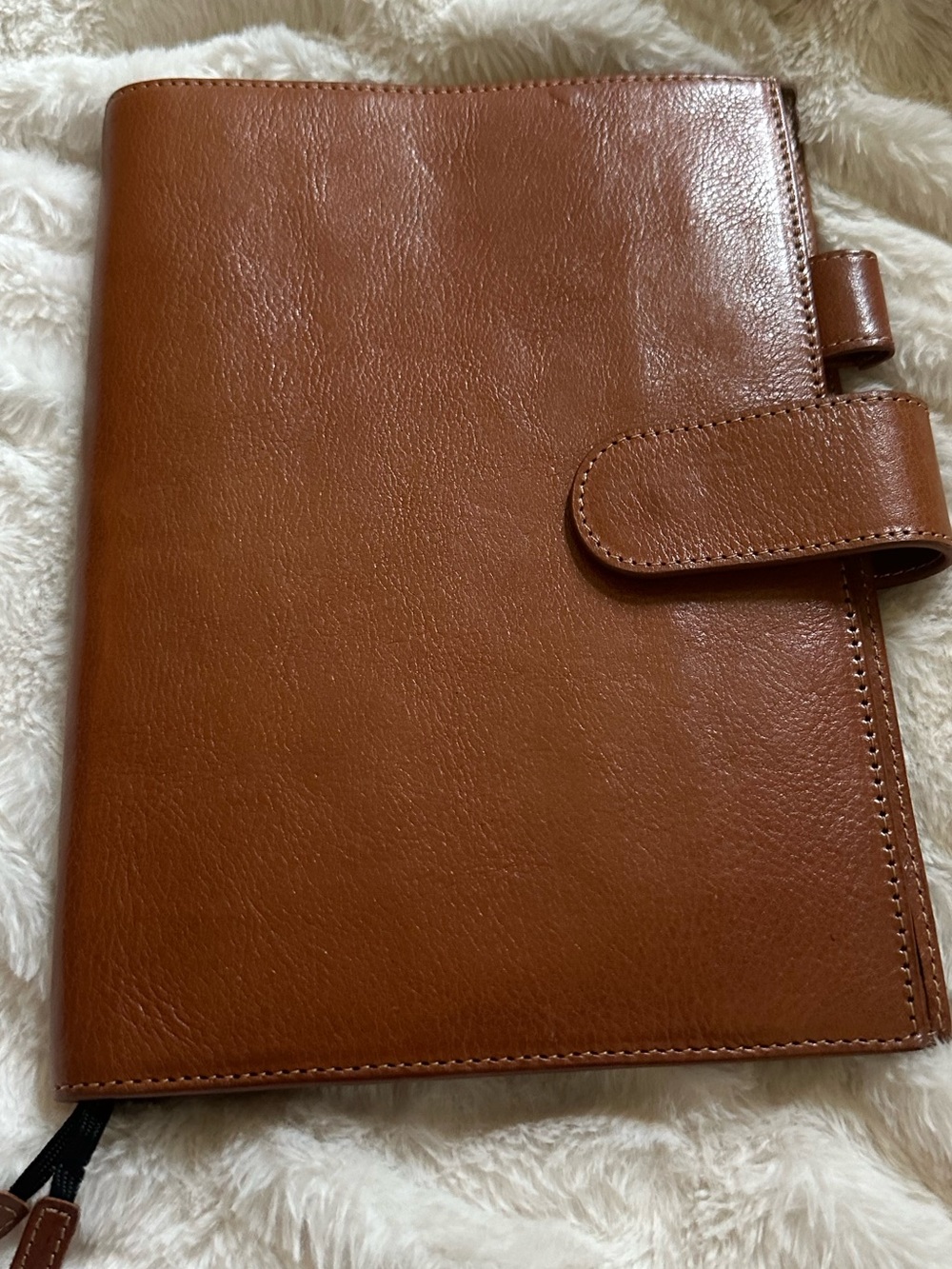 Moterm A5 Caramel veg tan leather journal cover